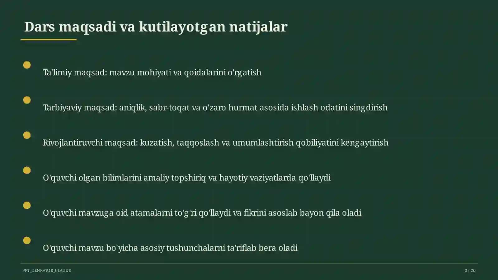 HTML asoslari (9-sinf) 3