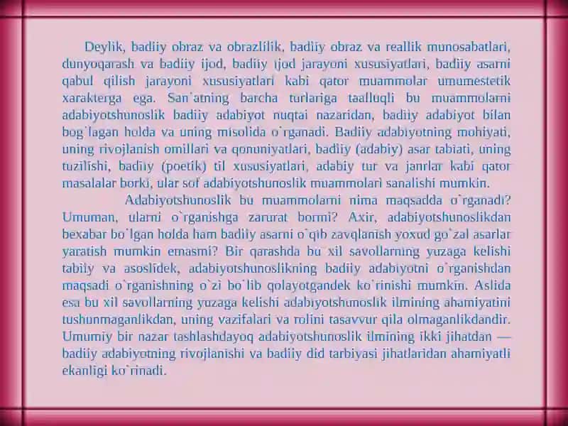 Adabiyotshunoslik 3