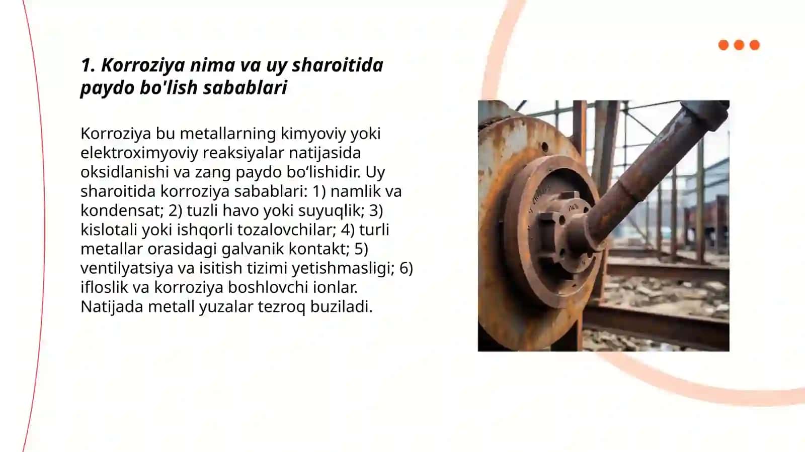 Korroziyani oldini olish 3