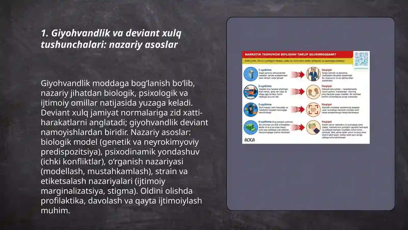 Giyohvandlik deviant xulqning namoyon boʻlish shakli sifatida Shahzod Roʻziqulov 3