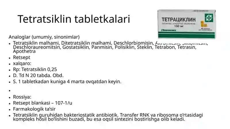 Antibiotiklar 3