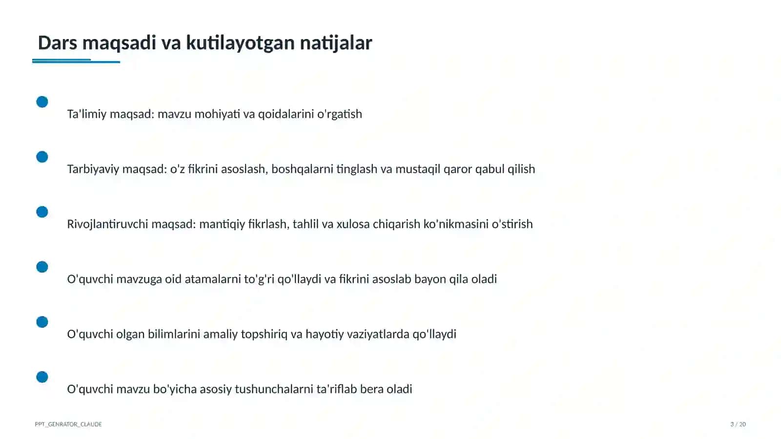 Hosila yordamida funksiyani tekshirish (11-sinf) 3