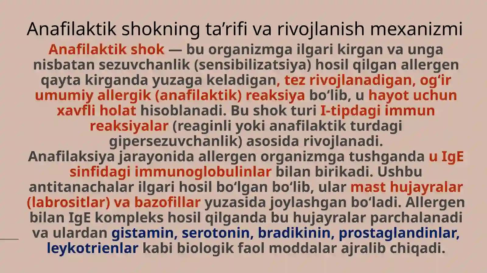 Anafilaktik shok va uni davolash 3