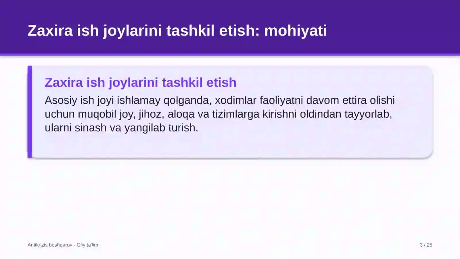yangiliklar saytlarida zaxira ish joylarini tashkil etish 5972 3