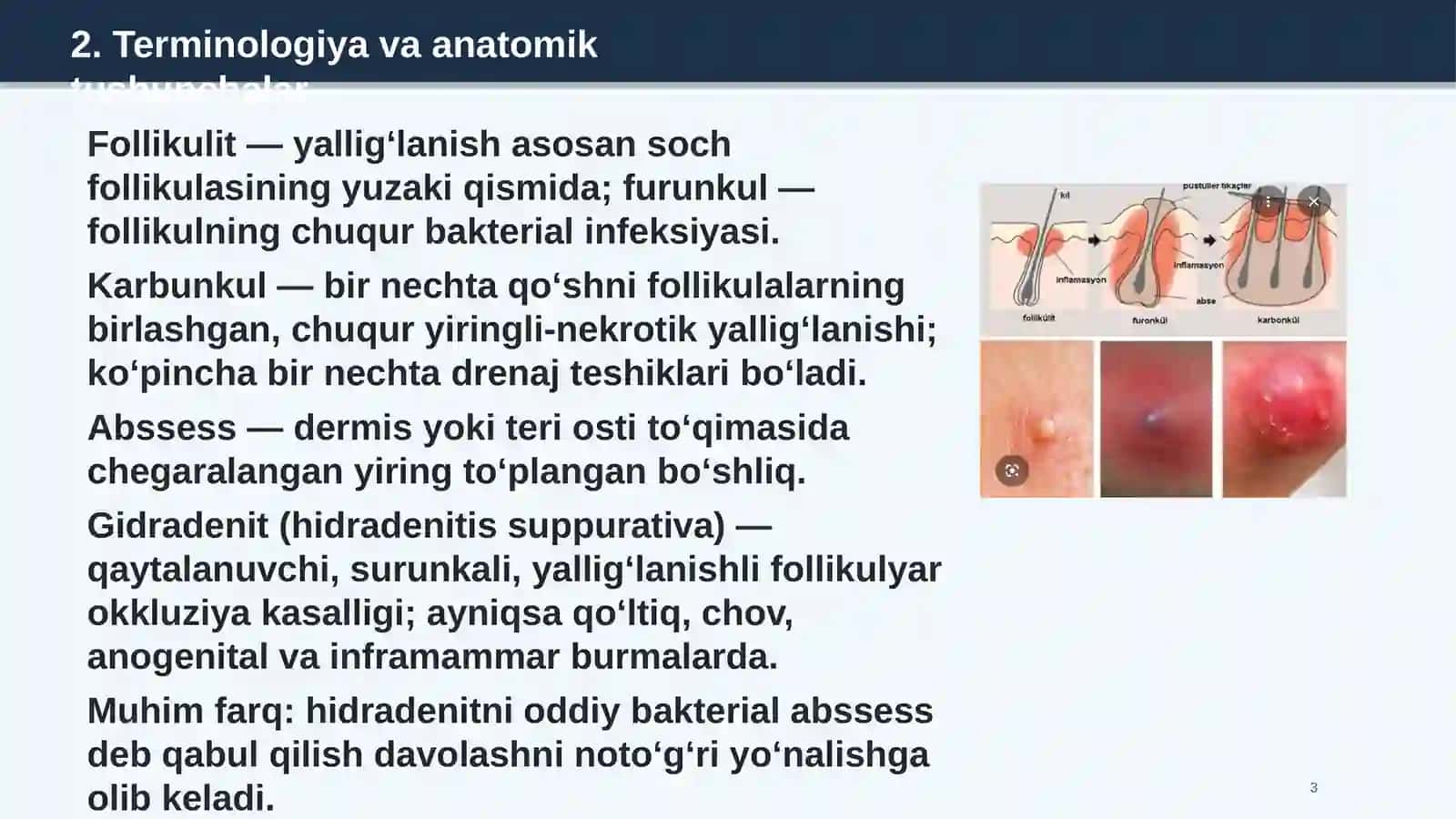 Karbunkul, gidradenit, absess 3