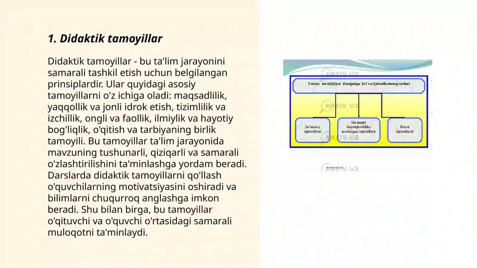 Didaktik tamoyillar 3