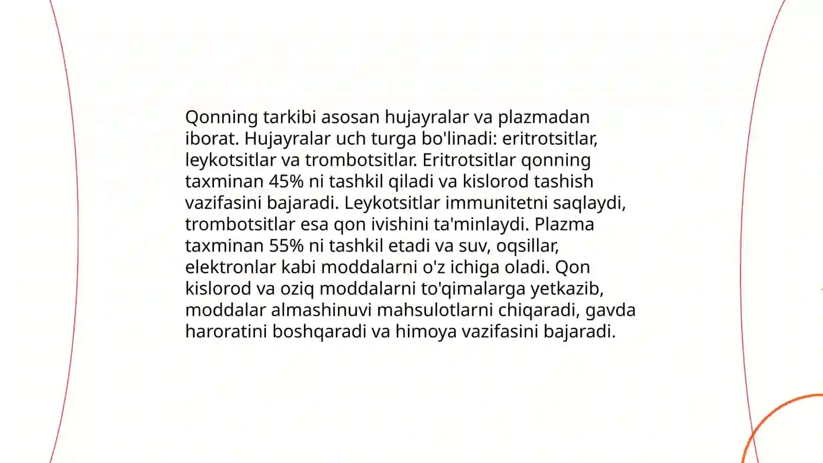 Qonning realogik xususiyatlari va eritmalar fiziologiyasi 3