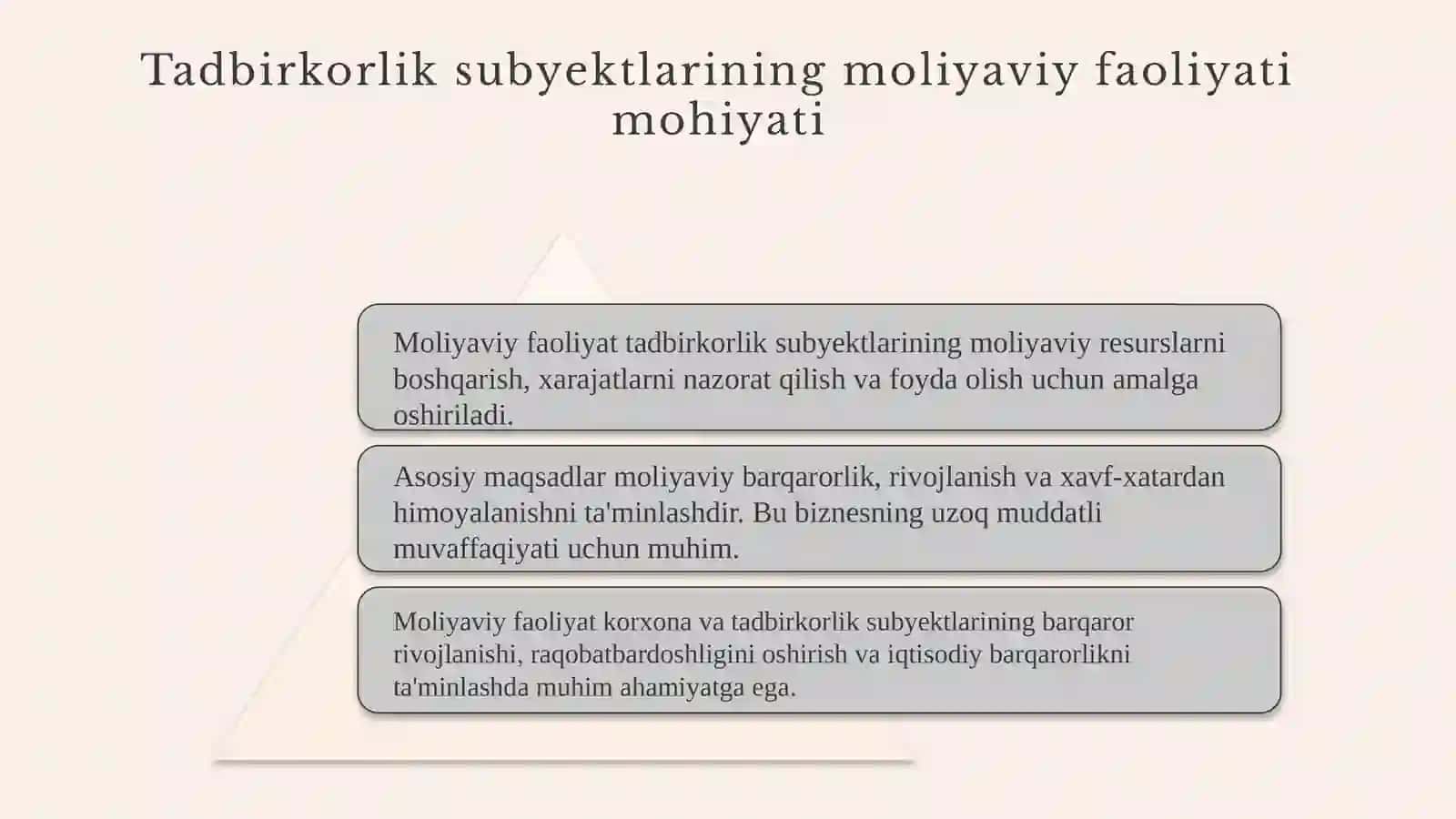 Tadbirkorlik subyektlarining moliyaviy faoliyati tahlili 3