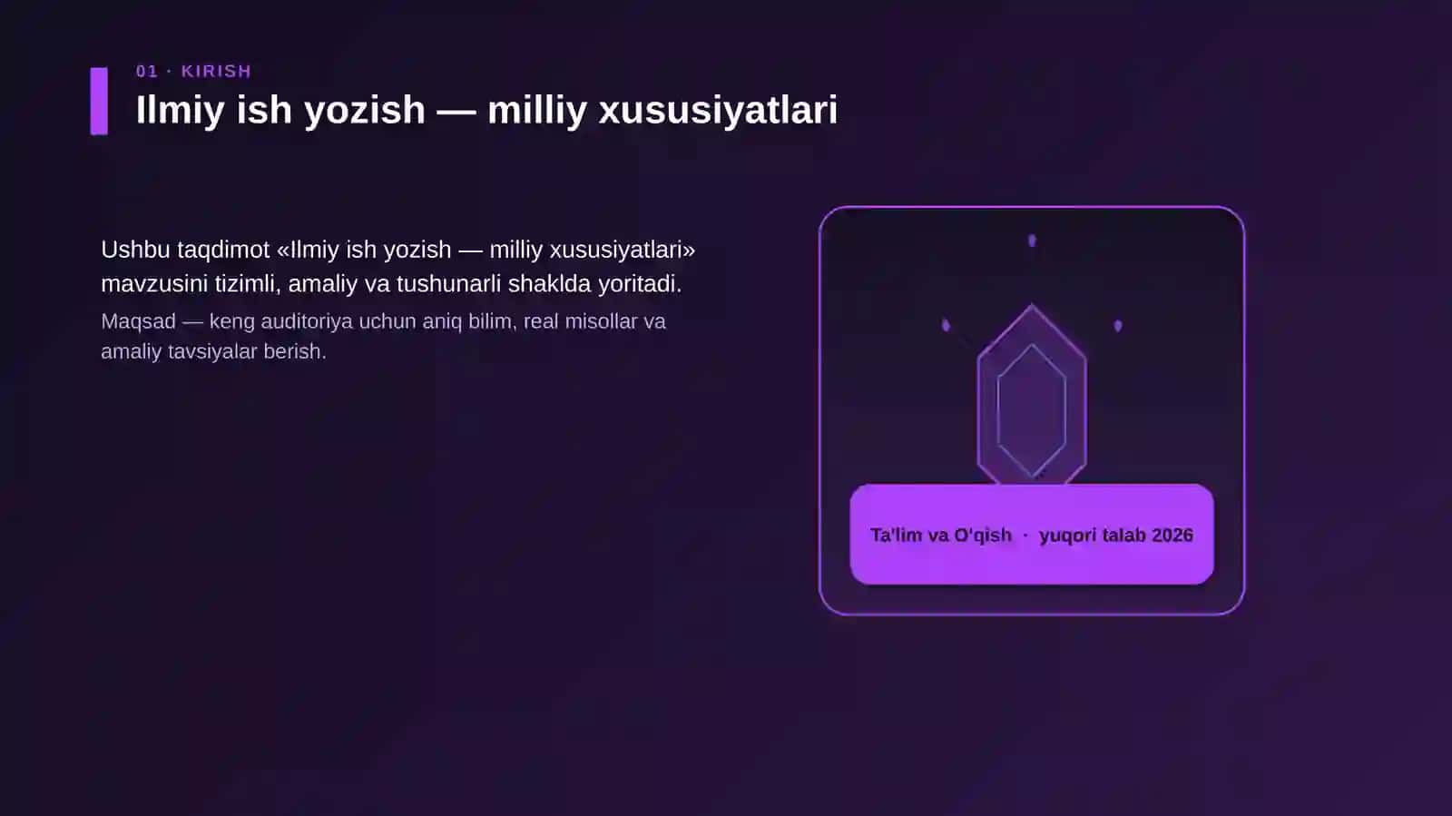 Ilmiy ish yozish — milliy xususiyatlari 3