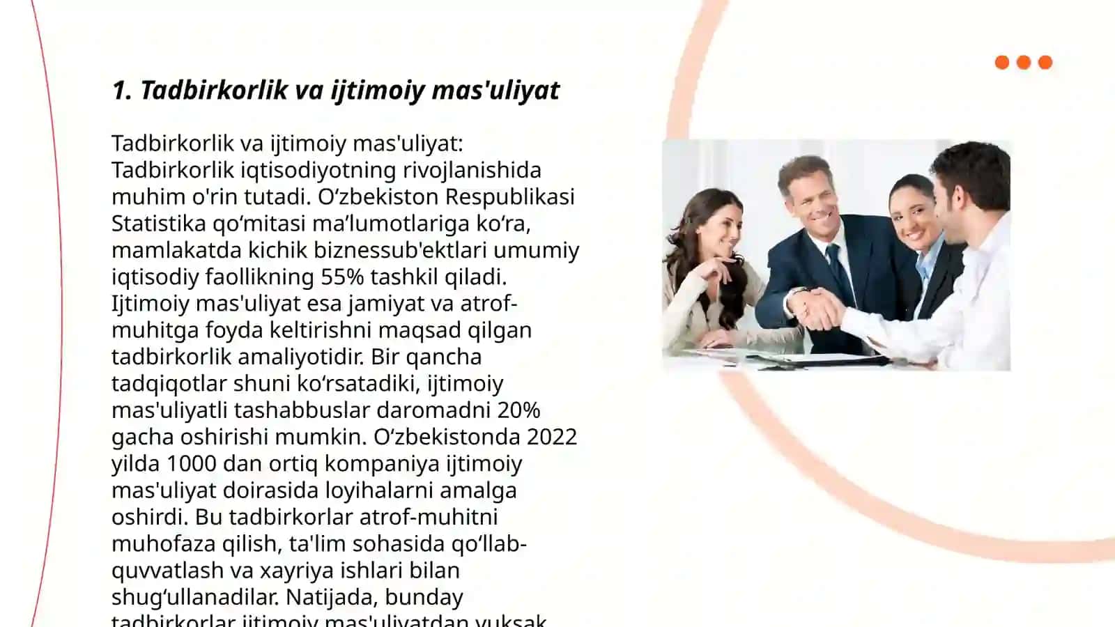 Tadbirkorlik etikasi va madaniyati 3