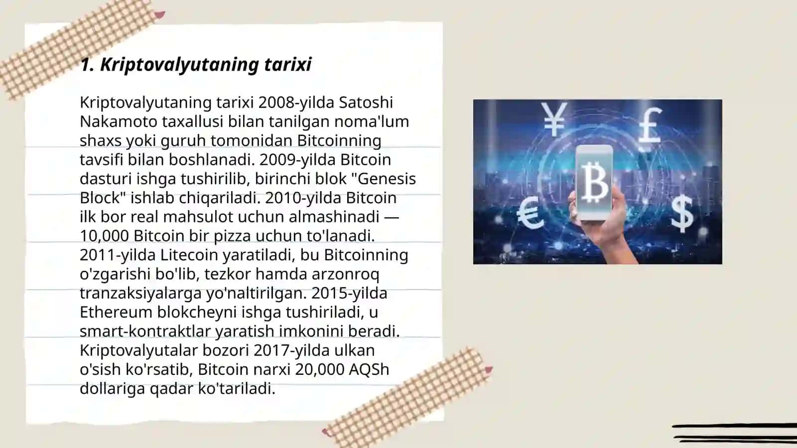 Kriptovalyuta va bitkoin 3