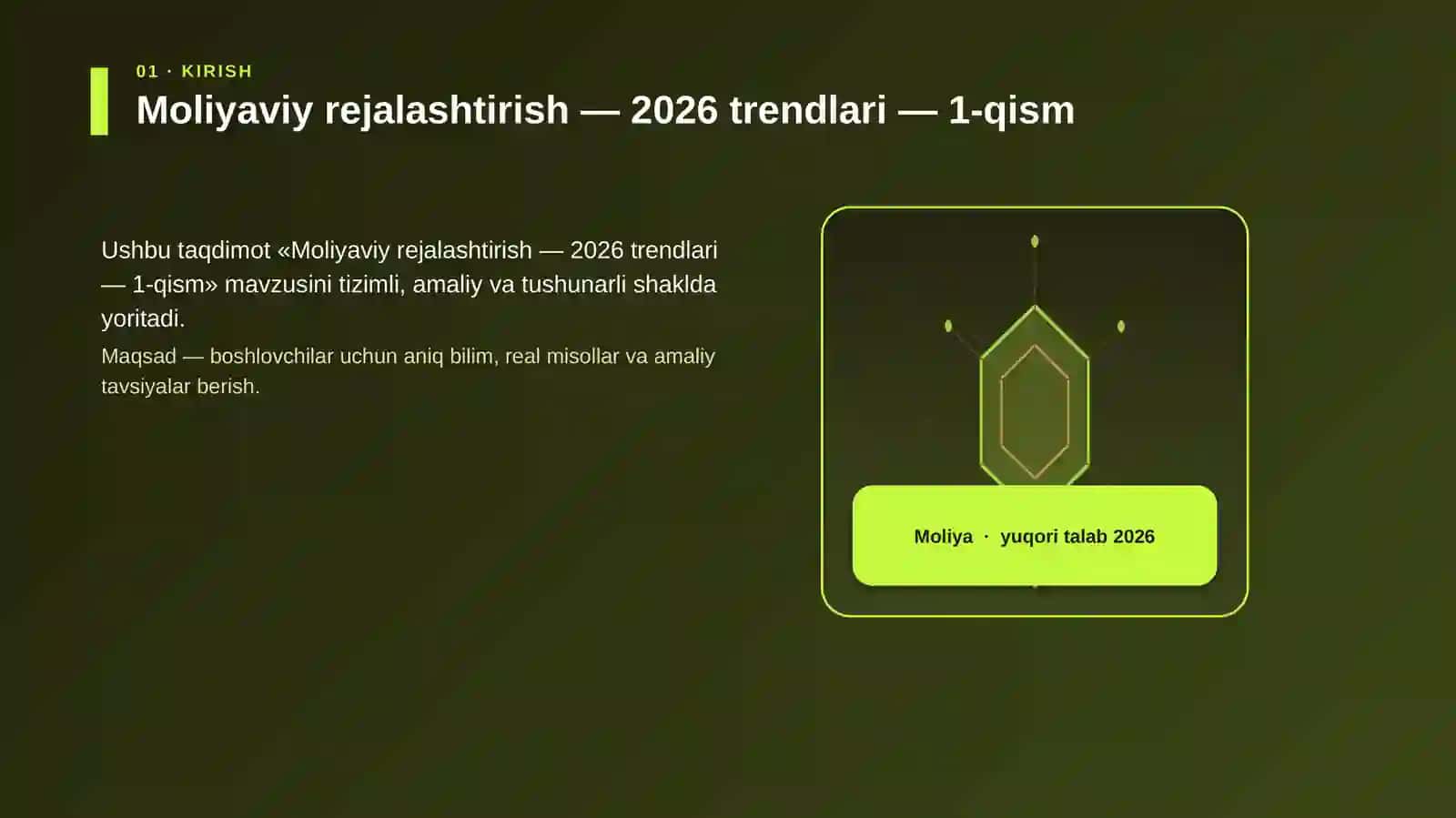 Moliyaviy rejalashtirish — 2026 trendlari — 1-qism 3