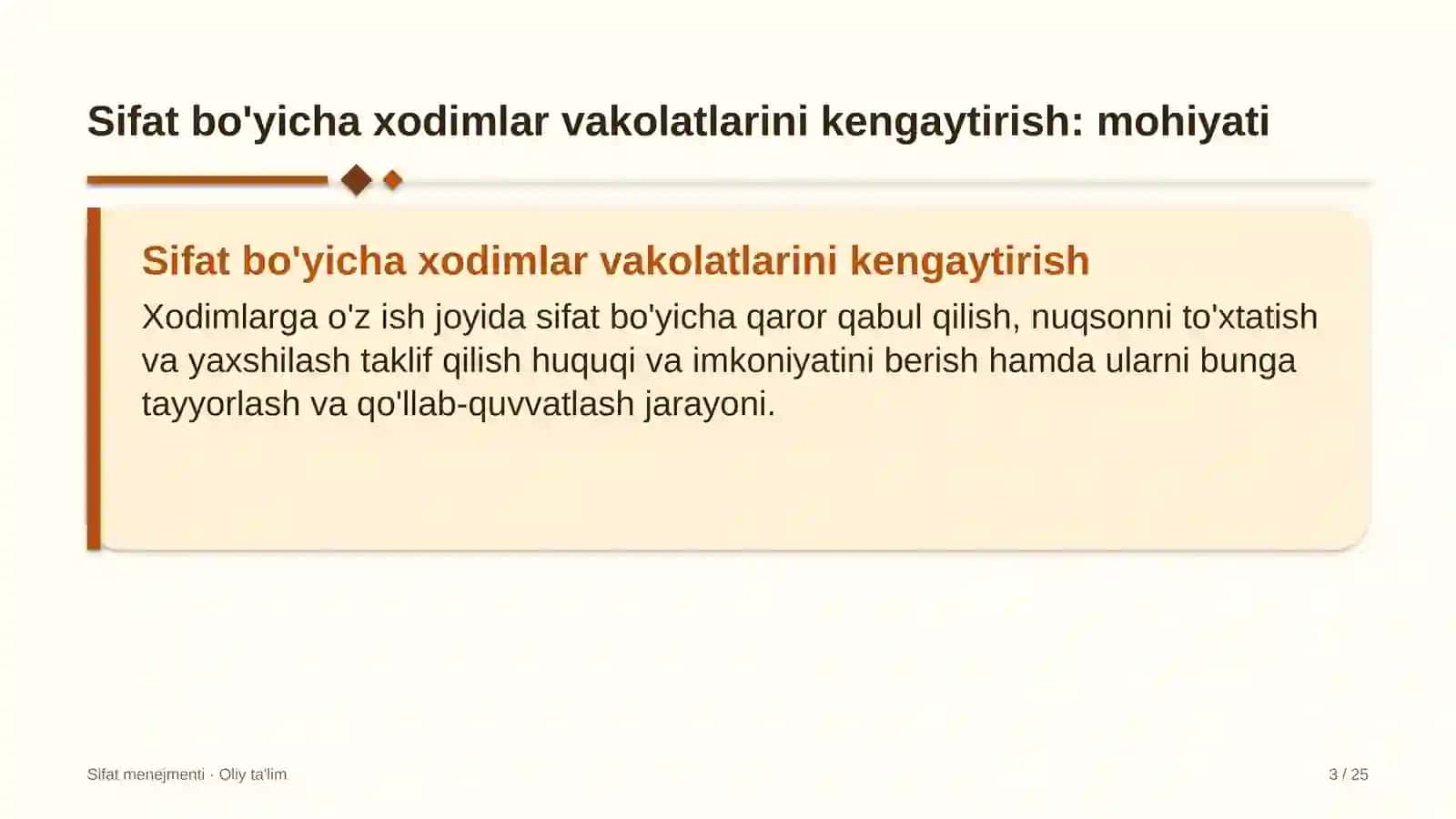 parfyumeriya kosmetika sanoatida sifat bo'yicha xodimlar vakolatlarini kengaytirish 2142 3