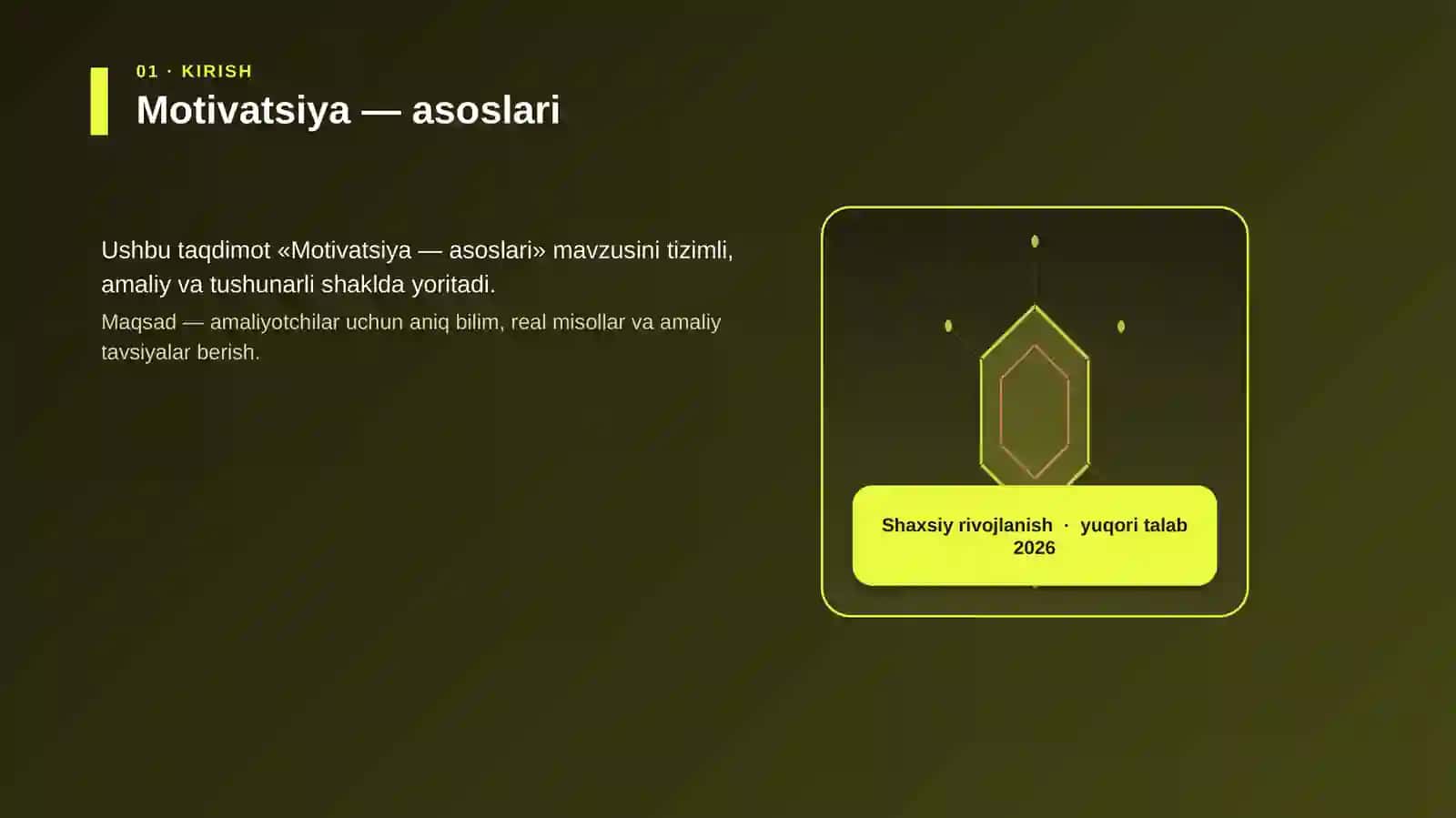 Motivatsiya — asoslari 3