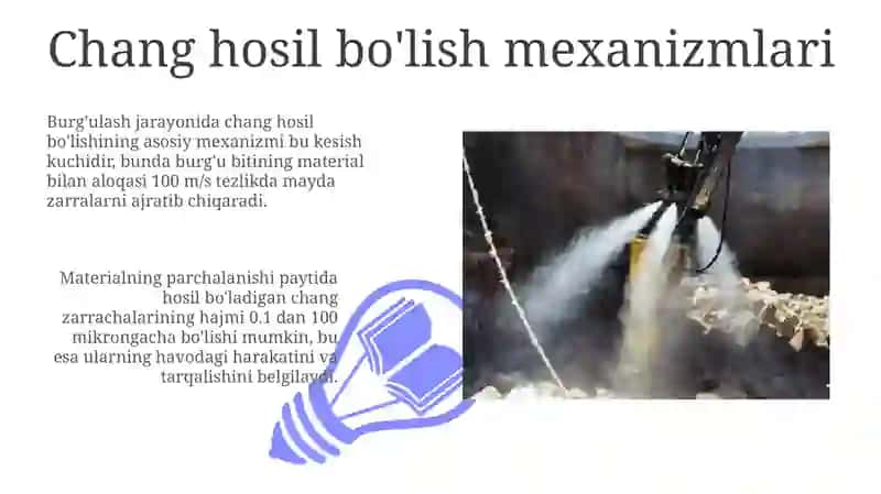 Konchilik ishi - Skvajina burg‘ulаshdа chаngni so‘ndirish vа ushlаb qоlish 3