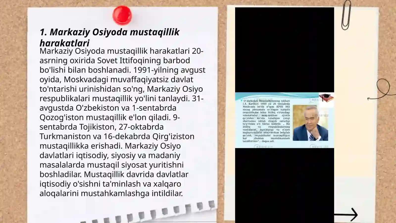MUSTAQILLIKKA ERISHISH ARAFASIDA O‘ZBEKISTONDAGI IJTIMOIY-SIYOSIY JARAYONLAR 3