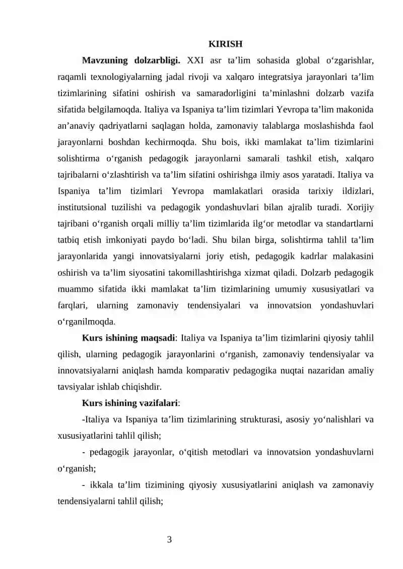 ITALIYA VA ISPANIYA TA’LIM TIZIMI 3
