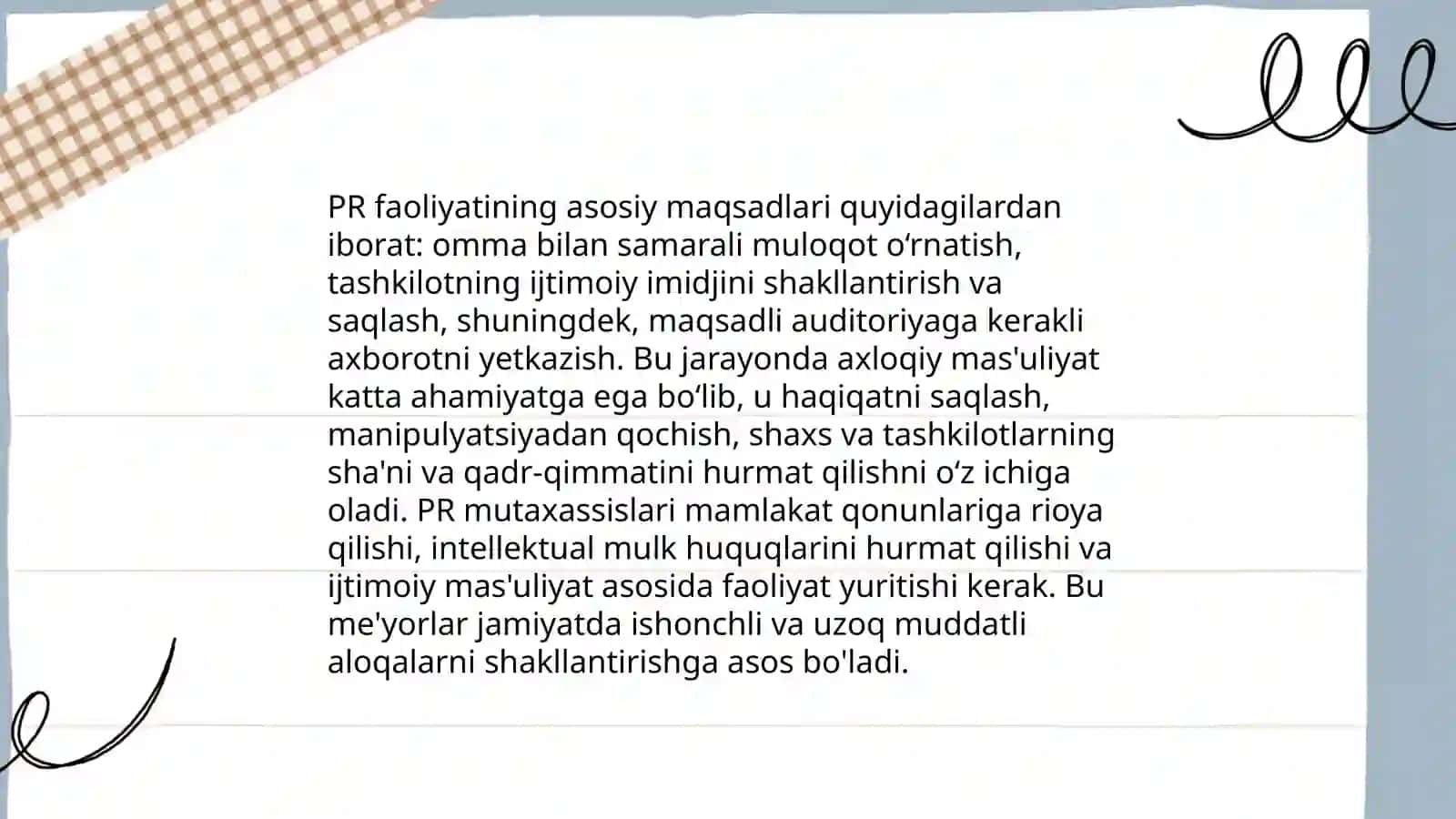 PR faoliyatining axloqiy asoslari 3