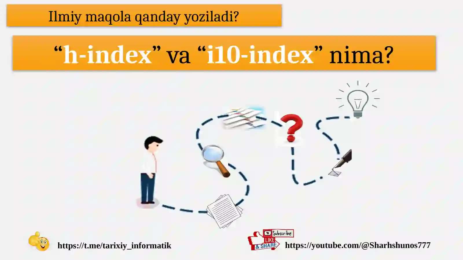 H-index bu 3