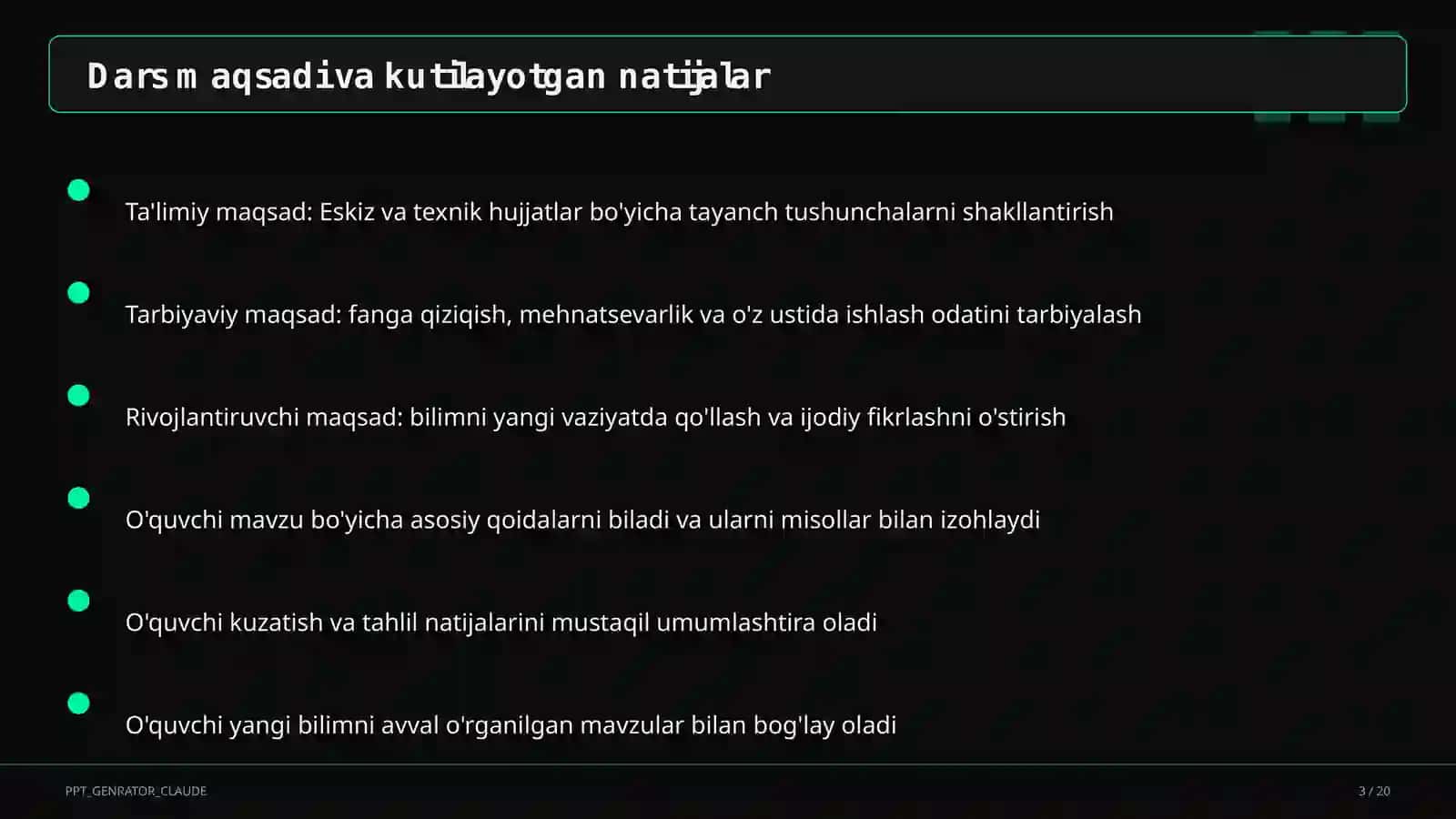 Eskiz va texnik hujjatlar (9-sinf) 3