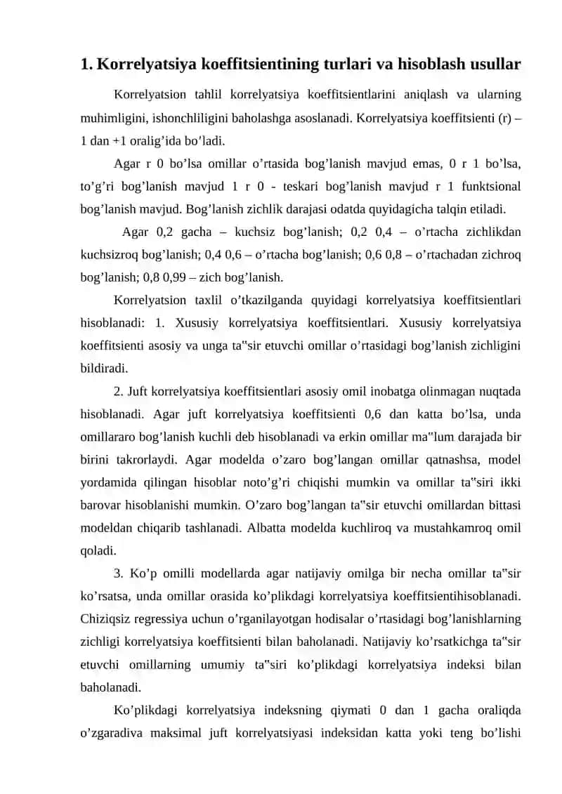 Korrelyatsion va regressiya tahlillari 3