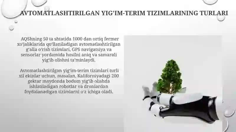 Avtomatlashtirilgan yigʼish tizimlari 3