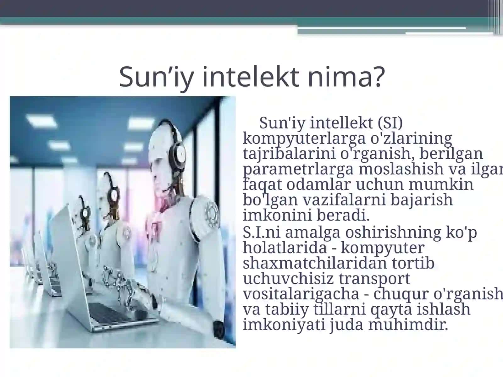 Sun’iyintelekt 3