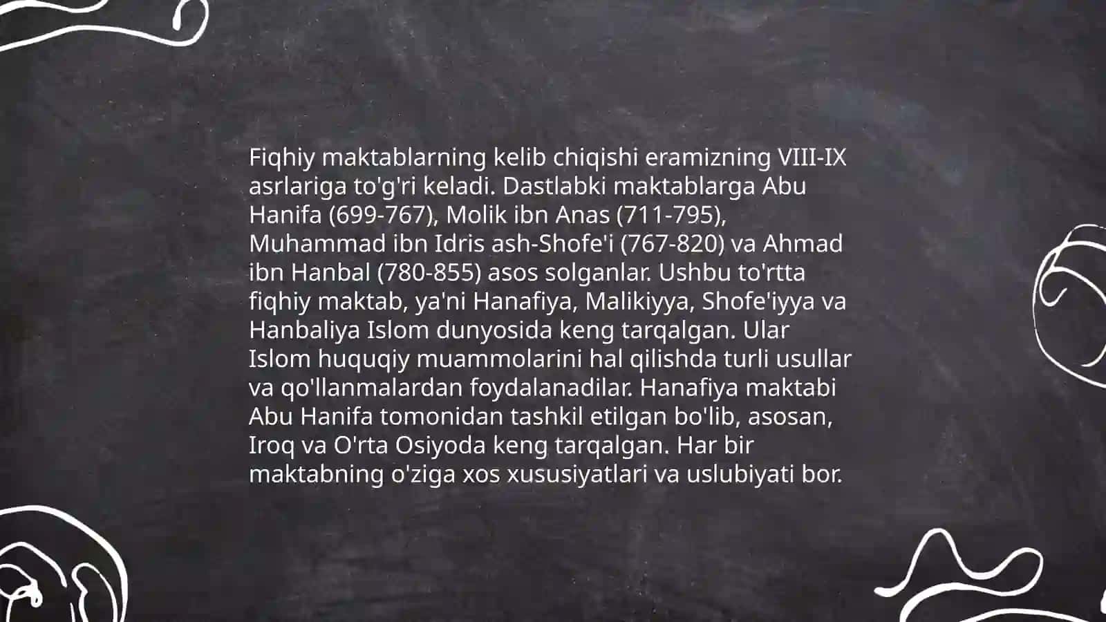 Islomning fiqhiy maktablari 3