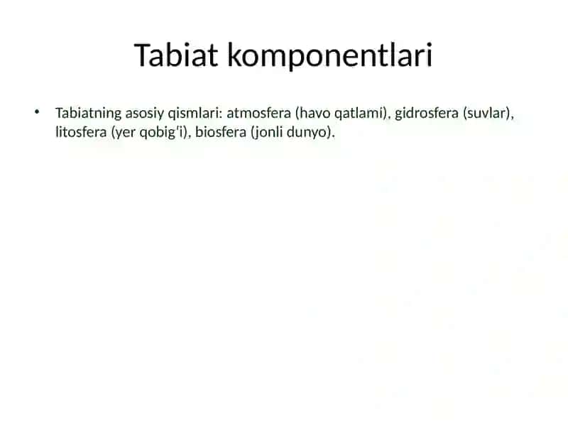 Tabiat va Quyosh Tizimi 3