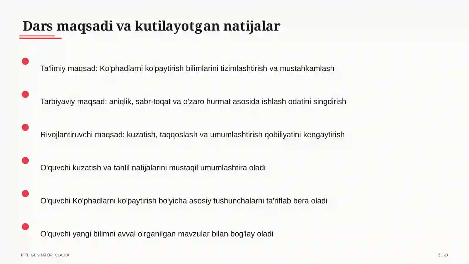Ko'phadlarni ko'paytirish (7-sinf) 3