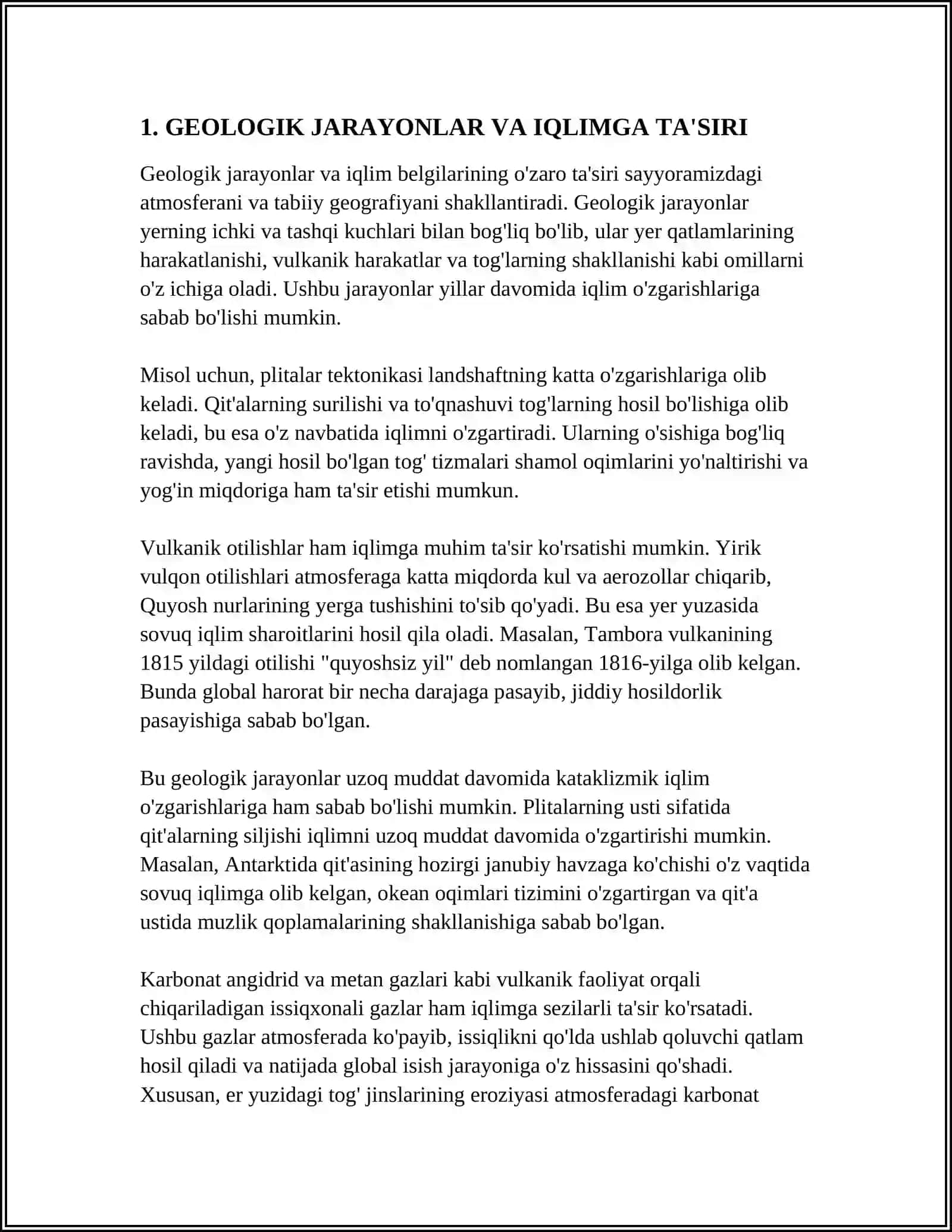 MOTADIL IQLIM MINTAQASI TABIAT ZONALARIDA TIRIK ORGANIZMLARNING TARQALISHI VA YASHASH SHAROITI 3
