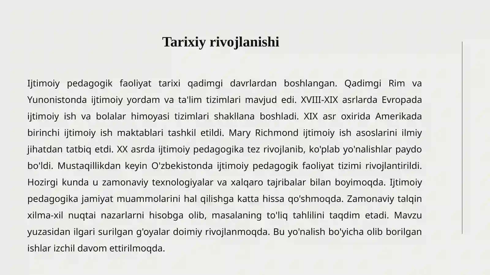 IJTIMOIY PEDAGOGIK FAOLIYAT TURLARI 3