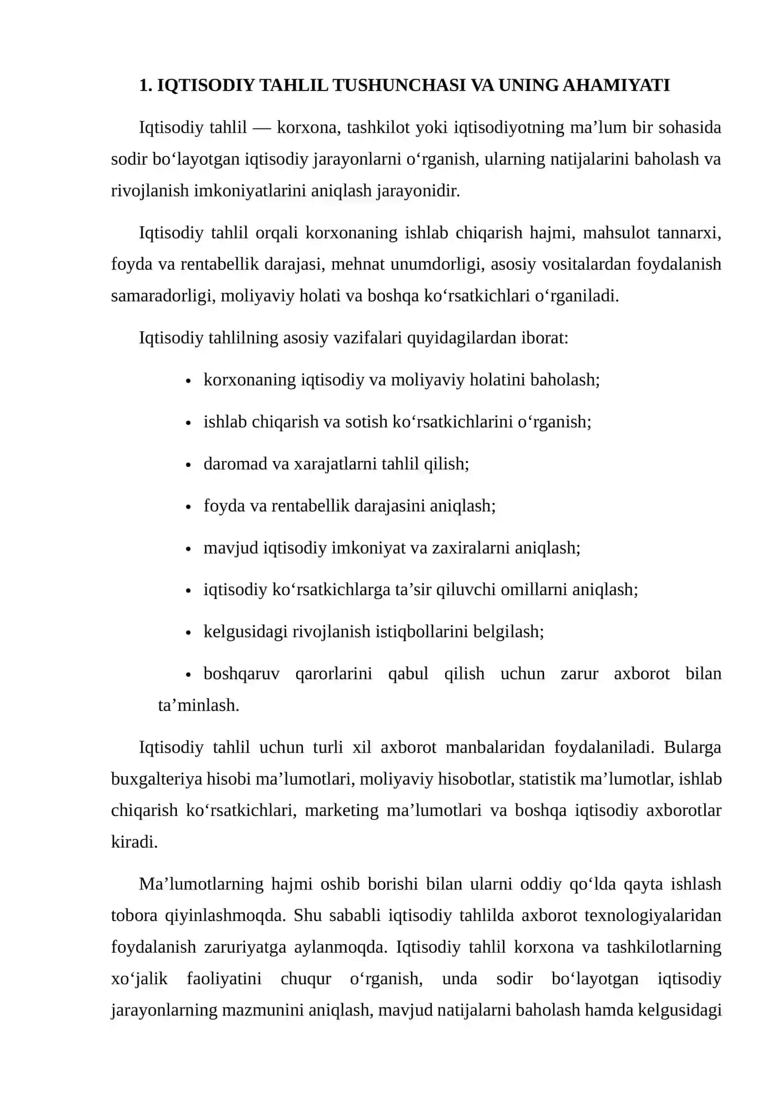 IQTISODIY TAHLILDA AXBOROT TEXNOLOGIYALARI VA DASTURIY MAHSULOTLAR 3