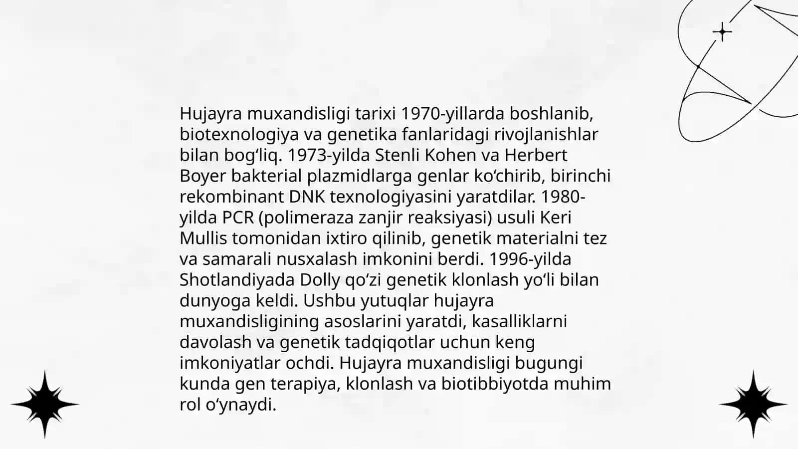 Hujayra muxandisligi moxiyati va vazifalari 3