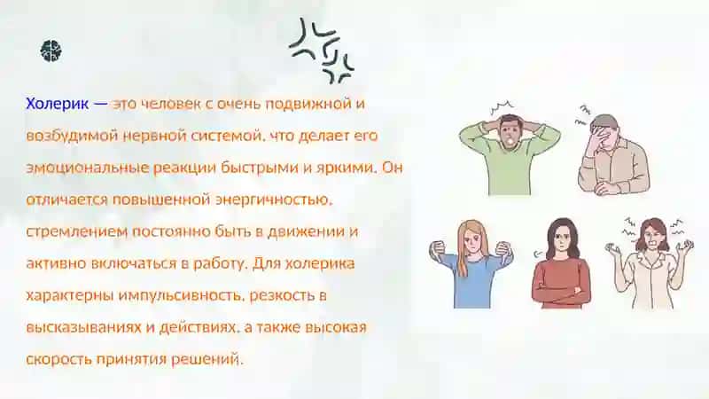 Как управлять холериком 3