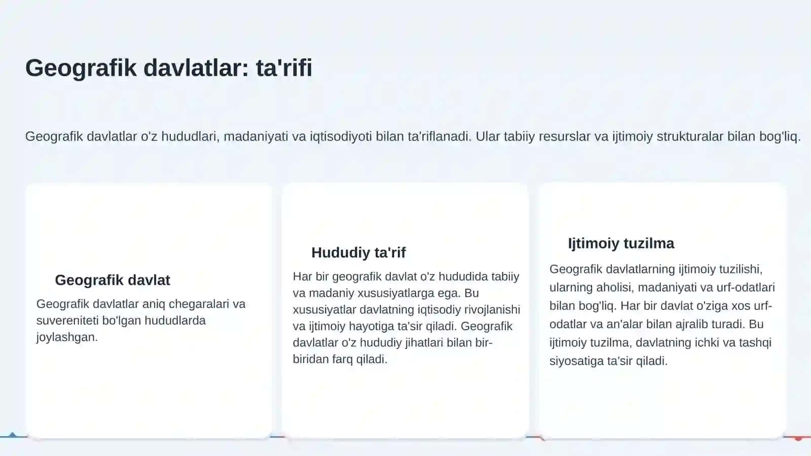 Geografik davlatlar va ularning xususiyatlari 3
