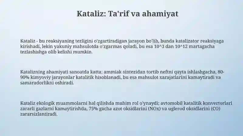 Katalizvakatalizatorlar 3