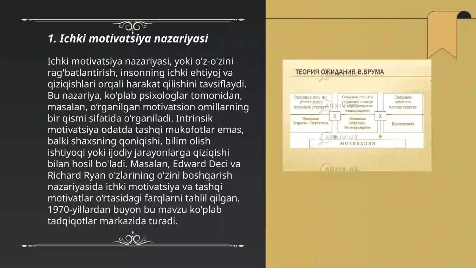 Ichki motivatsiya nazariyasi 3