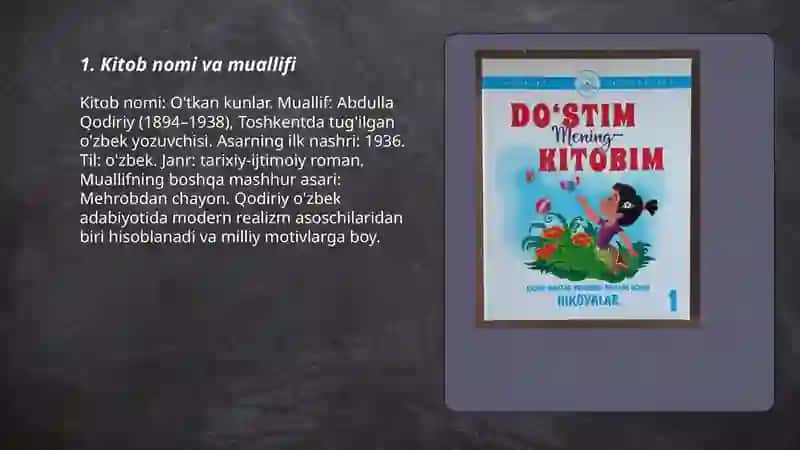 O'tkan kunlar 3