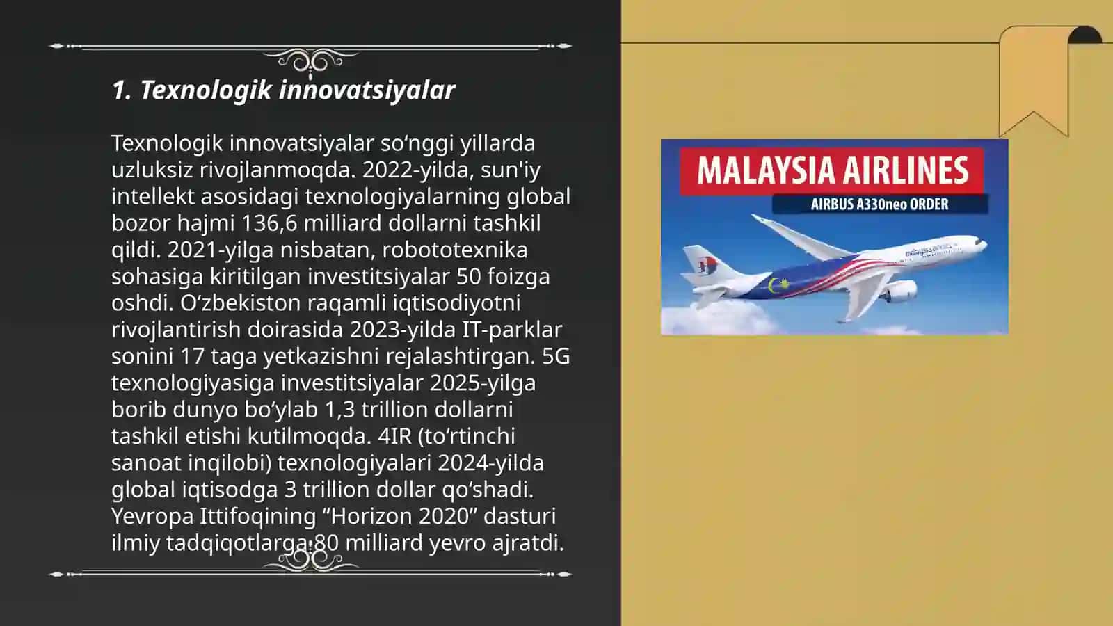 Boeing va Airbus kompaniyalari oʻrtasidagi raqobat 3