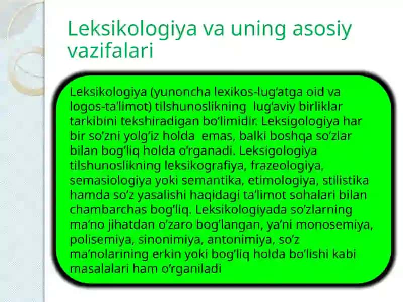 O’zbektilida leksikologiya 3