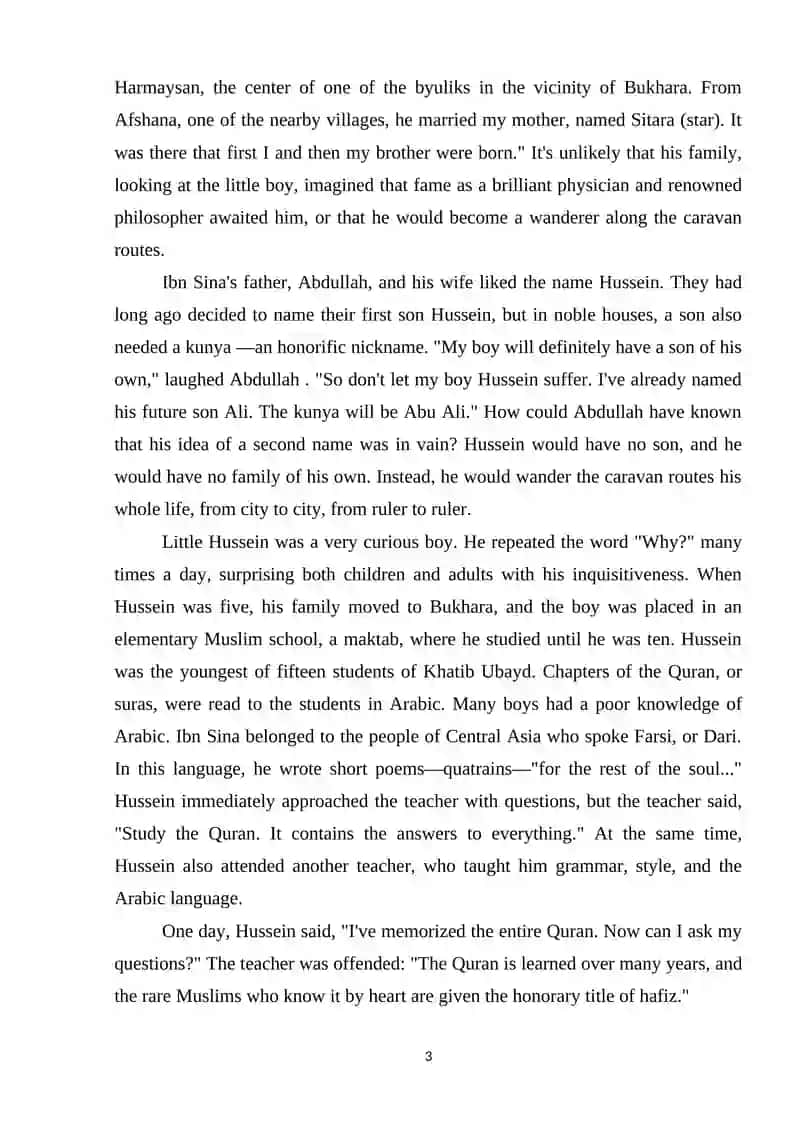 Avicenna's Biography 3