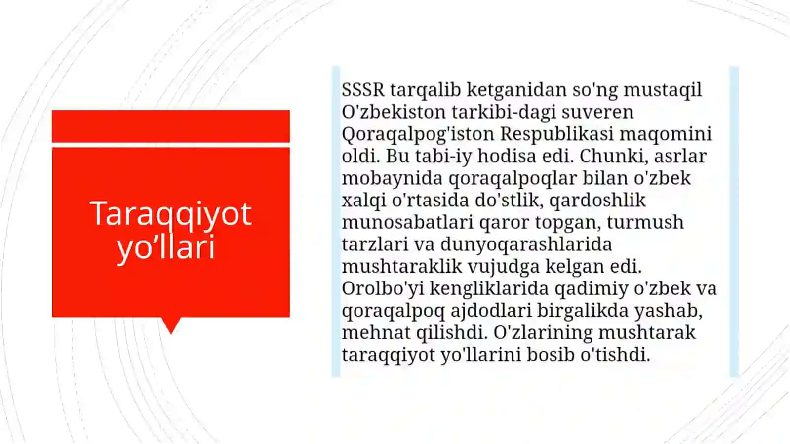Mustaqillik arafasida Qoraqalpog’iston Respublikasi 3