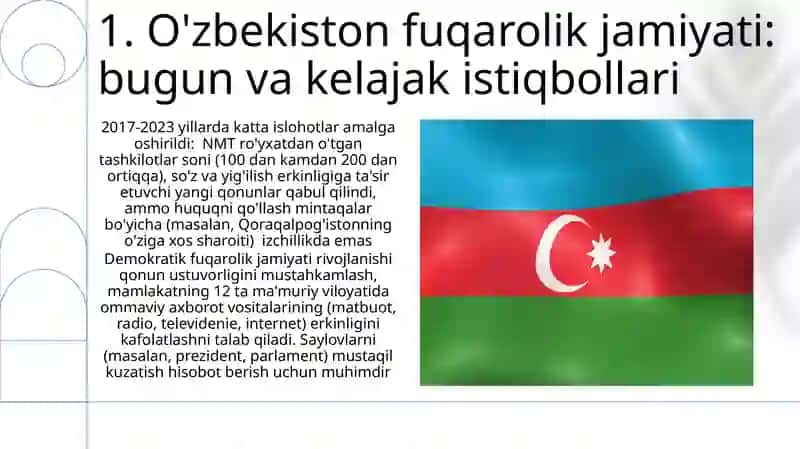 O'zbekistonda demokratik fuqarolik jamiyati asoslarining shakllanishi 3