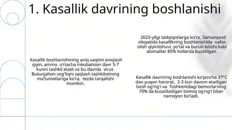 Kasallik davrlari 3