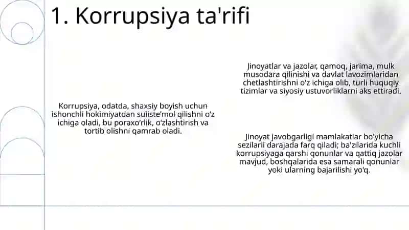 Korrupsiya va Jinoyat Javobgarligi 3