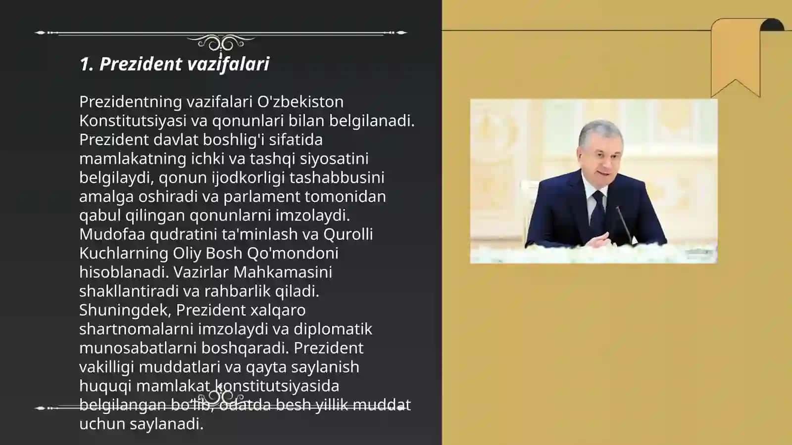 Prezident vakolatlari 3