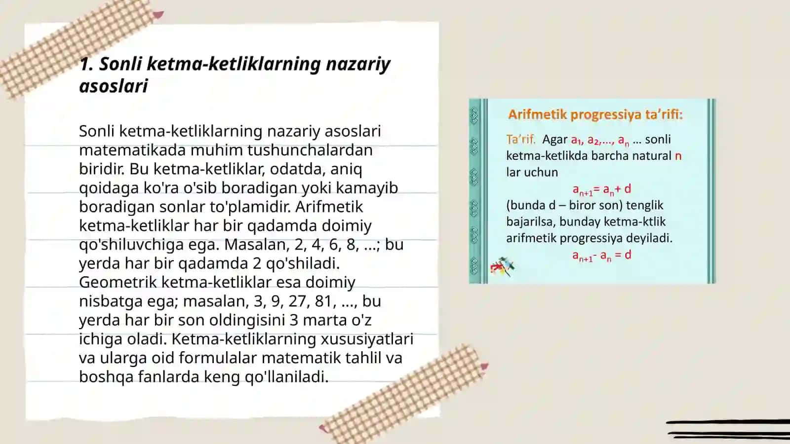 Sonli ketma-ketliklarning hisob fanidagi tatbiqi 3