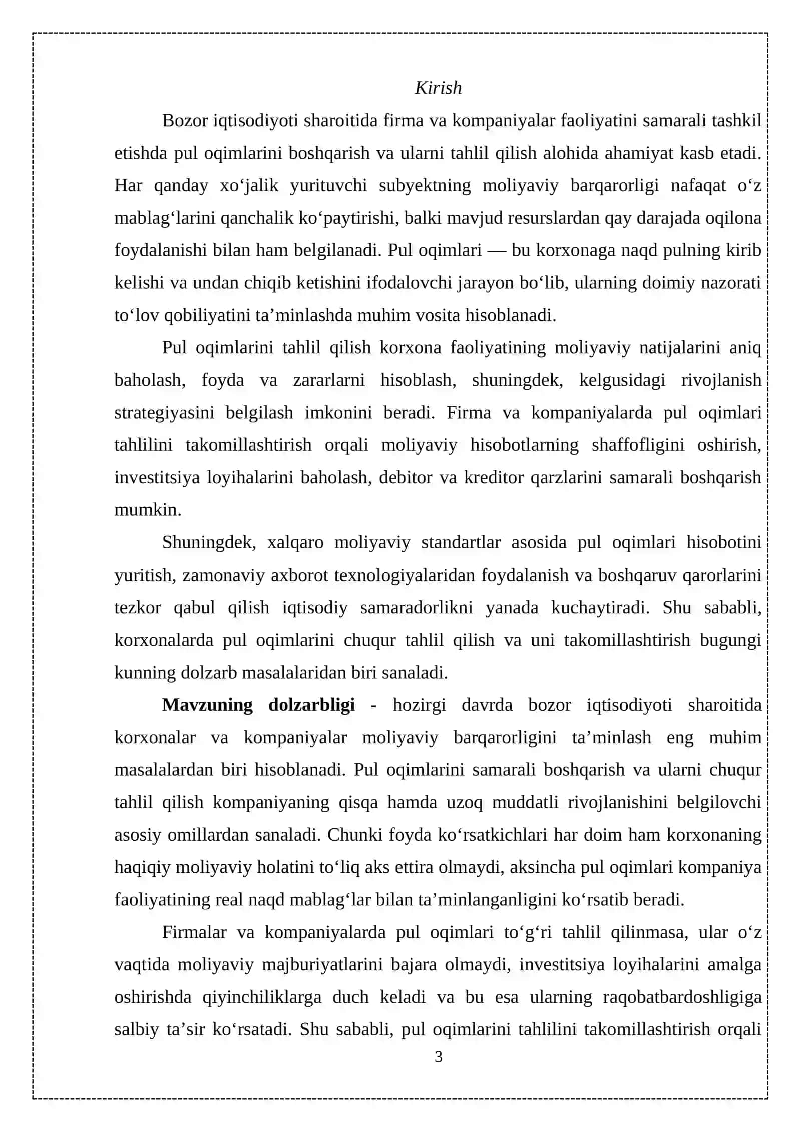 Raqamli Iqtisodiyot Kafedrasi "Jahon Iqtisodiyoti" 3