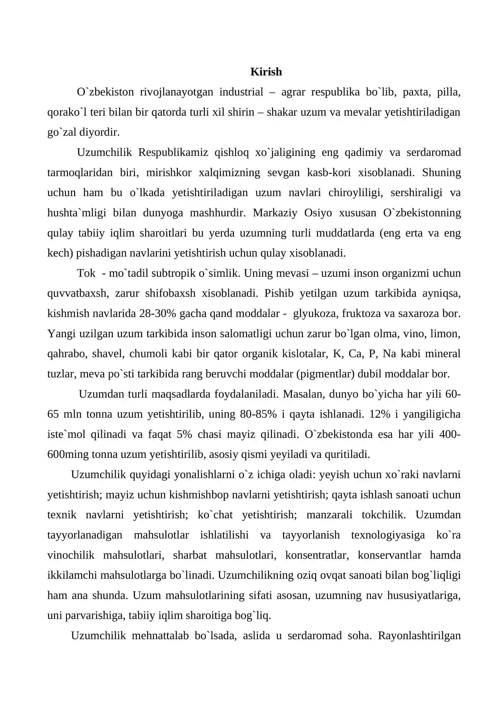 Pushti Kishmish va Kishmish Viruzum navlarini yetishtirish texnologiya.d 3
